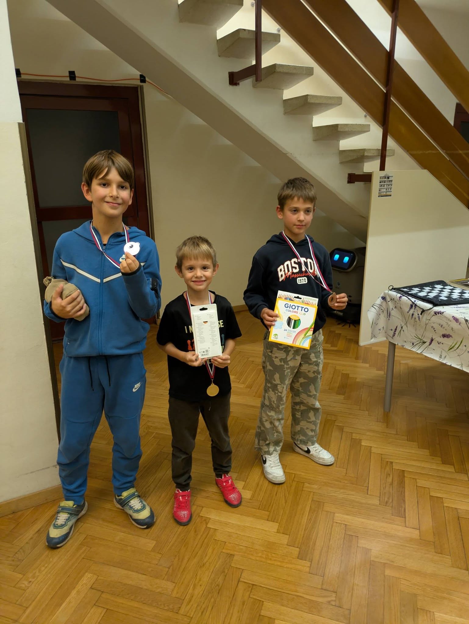 Nagrajenci v kategoriji učenci do 11 let