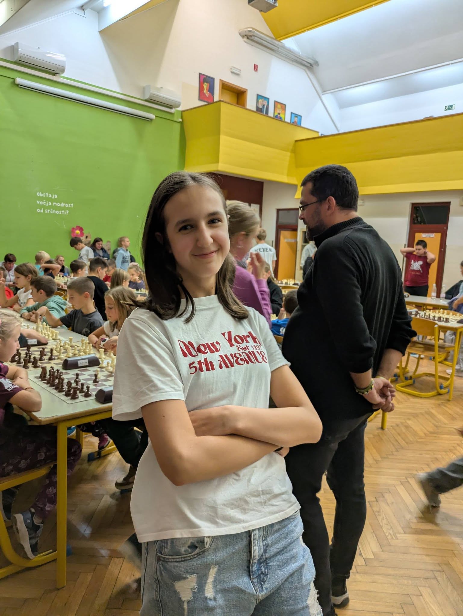 Lejla Bešić na 1. turnirju Ciklusa turnirjev mladih