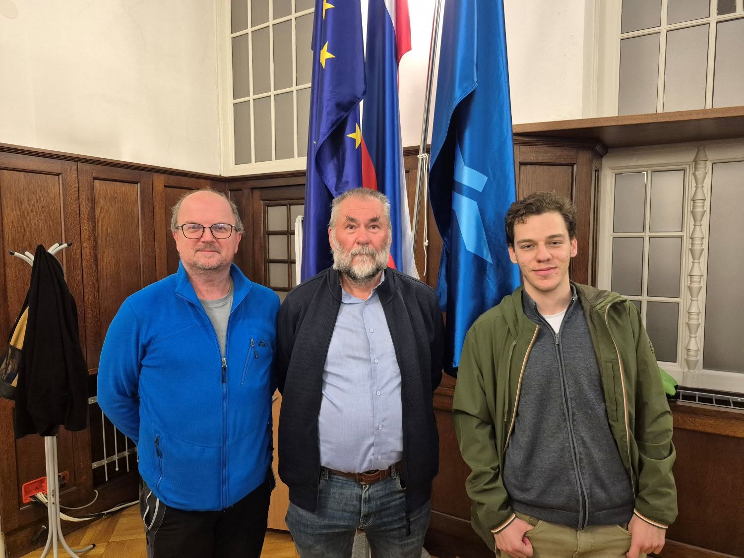 Predstavniki na turnirju za Pokal Slovenskih železnic